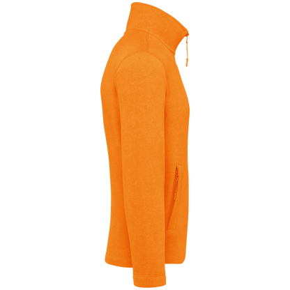 K911 - Chaqueta micropolar con cremallera hombre - Fluorescent Orange - lateral