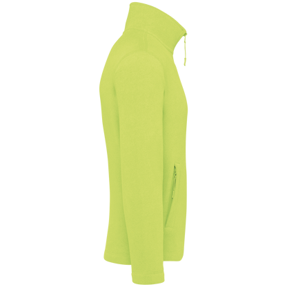 K911 - Chaqueta micropolar con cremallera hombre - Fluorescent Yellow - lateral