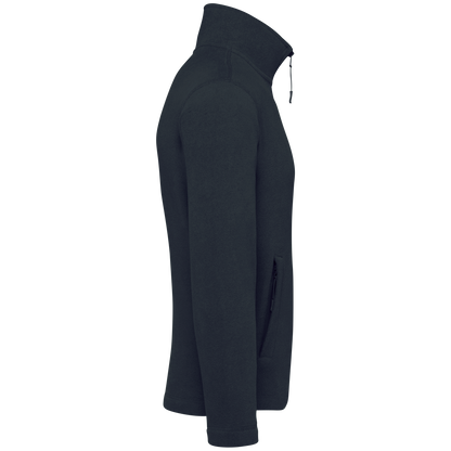 K911 - Chaqueta micropolar con cremallera hombre - Navy - lateral