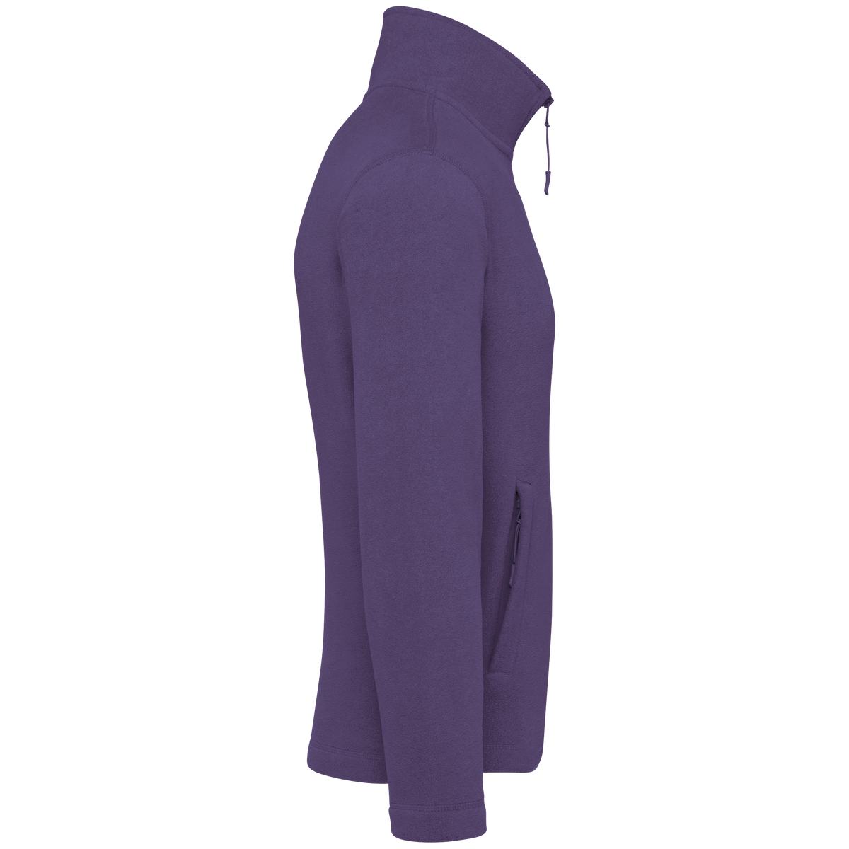 K911 - Chaqueta micropolar con cremallera hombre - Purple - lateral