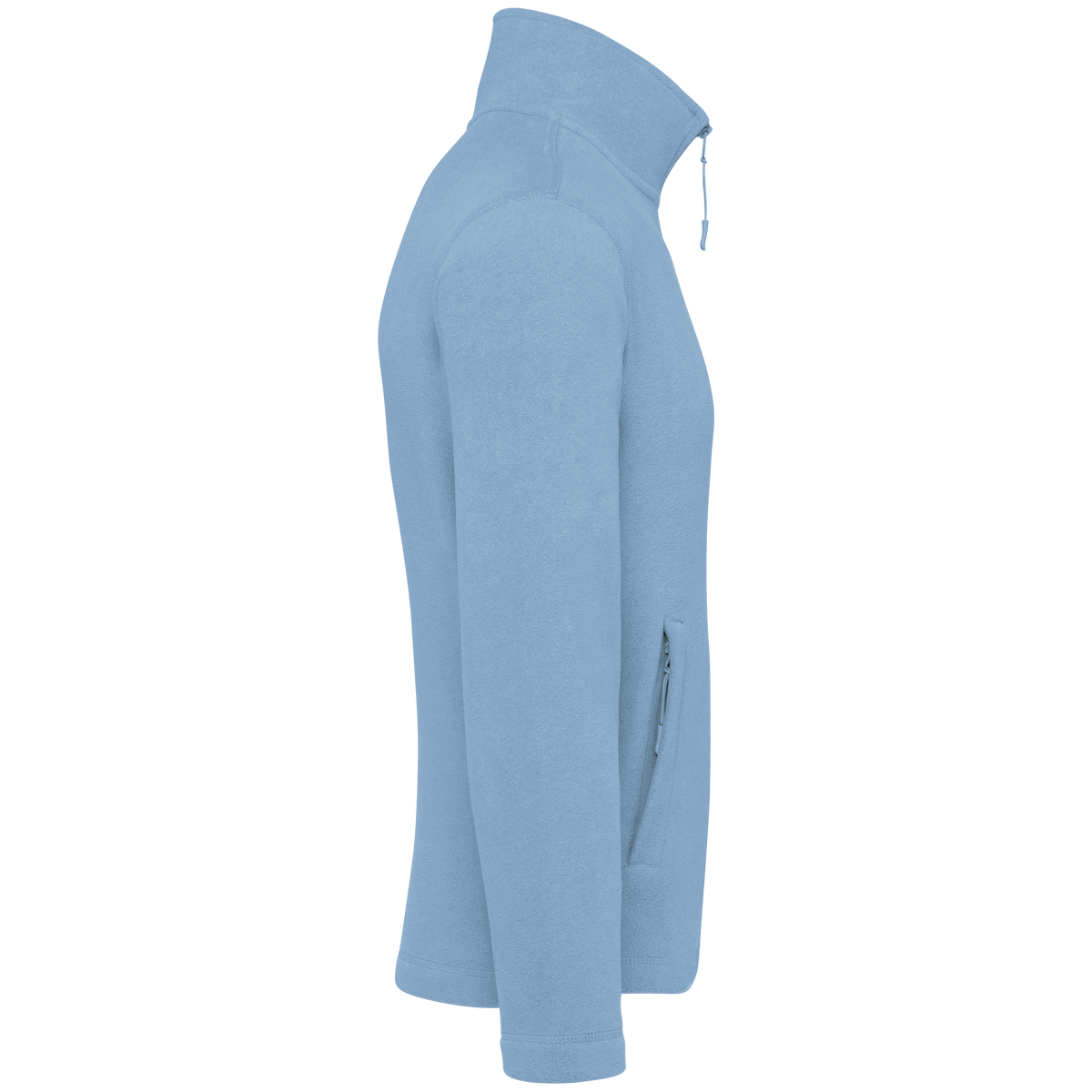 K911 - Chaqueta micropolar con cremallera hombre - Sky Blue - lateral