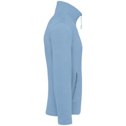 K911 - Chaqueta micropolar con cremallera hombre - Sky Blue - lateral