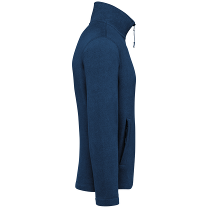 K911 - Chaqueta micropolar con cremallera hombre - True Indigo - lateral