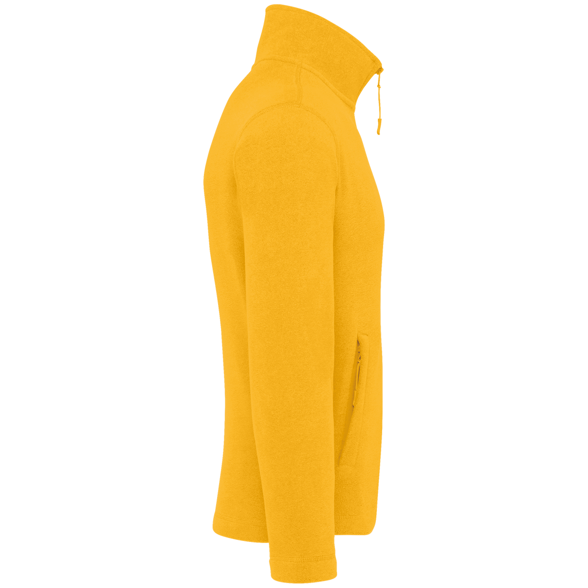 K911 - Chaqueta micropolar con cremallera hombre - Yellow - lateral