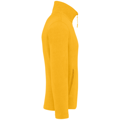 K911 - Chaqueta micropolar con cremallera hombre - Yellow - lateral