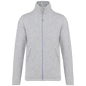 K911 - Chaqueta micropolar con cremallera hombre - Ash Heather - frontal