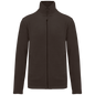 K911 - Chaqueta micropolar con cremallera hombre - Chocolate - frontal