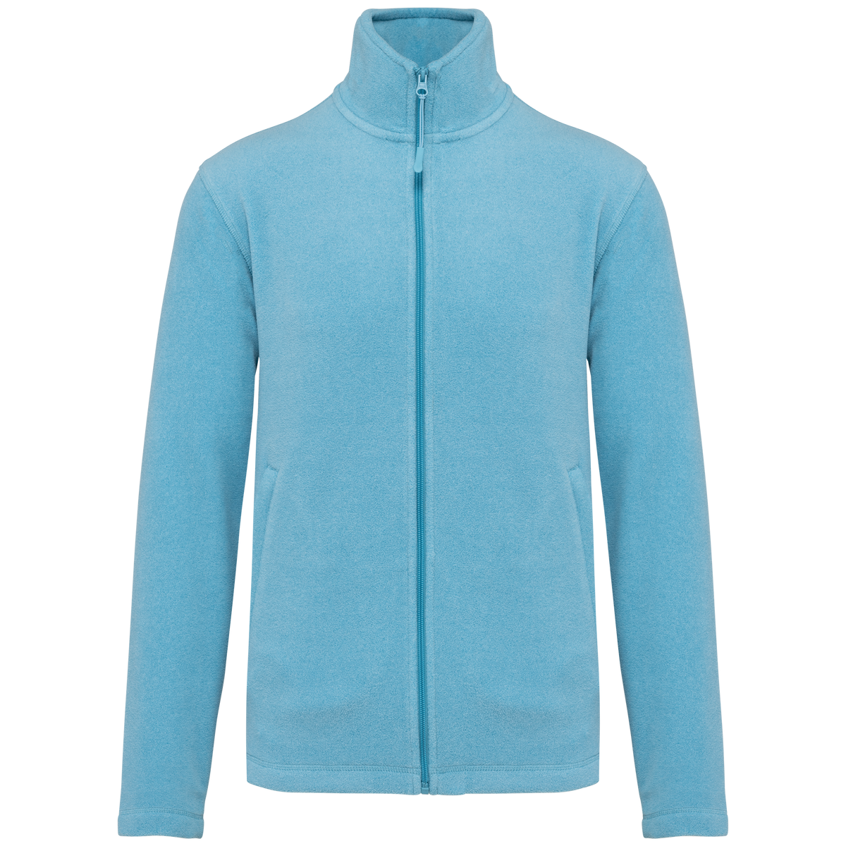 K911 - Chaqueta micropolar con cremallera hombre - Cloudy blue heather - frontal