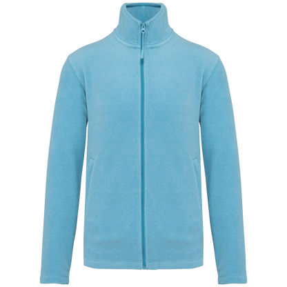 K911 - Chaqueta micropolar con cremallera hombre - Cloudy blue heather - frontal