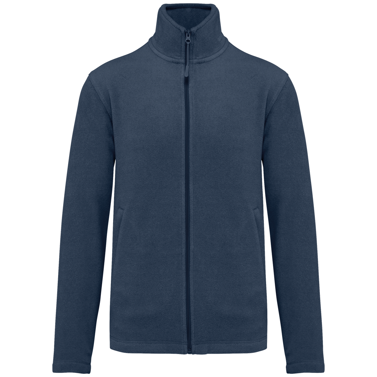 K911 - Chaqueta micropolar con cremallera hombre - Deep Blue - frontal