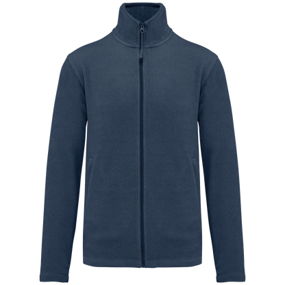 K911 - Chaqueta micropolar con cremallera hombre - Deep Blue - frontal