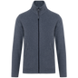 K911 - Chaqueta micropolar con cremallera hombre - French Navy Heather - frontal