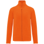 K911 - Chaqueta micropolar con cremallera hombre - Orange - frontal