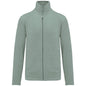 K911 - Chaqueta micropolar con cremallera hombre - Sage - frontal