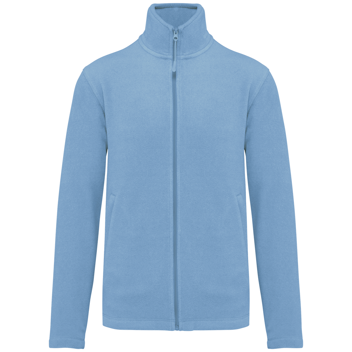 K911 - Chaqueta micropolar con cremallera hombre - Sky Blue - frontal