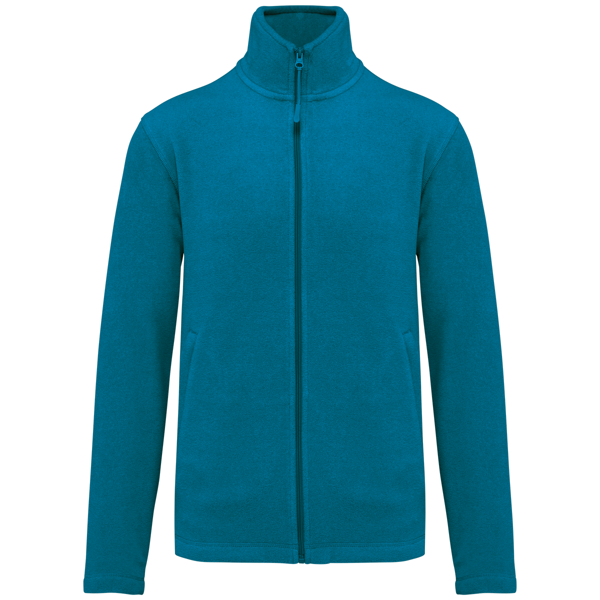 K911 - Chaqueta micropolar con cremallera hombre - Tropical Blue - frontal