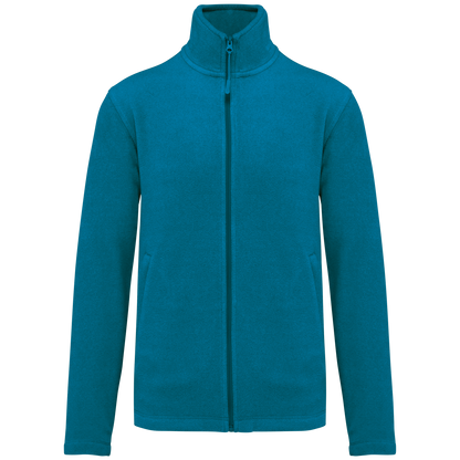 K911 - Chaqueta micropolar con cremallera hombre - Tropical Blue - frontal
