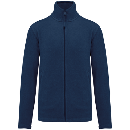 K911 - Chaqueta micropolar con cremallera hombre - True Indigo - frontal