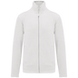 K911 - Chaqueta micropolar con cremallera hombre - White - frontal