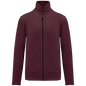 K911 - Chaqueta micropolar con cremallera hombre - Wine - frontal