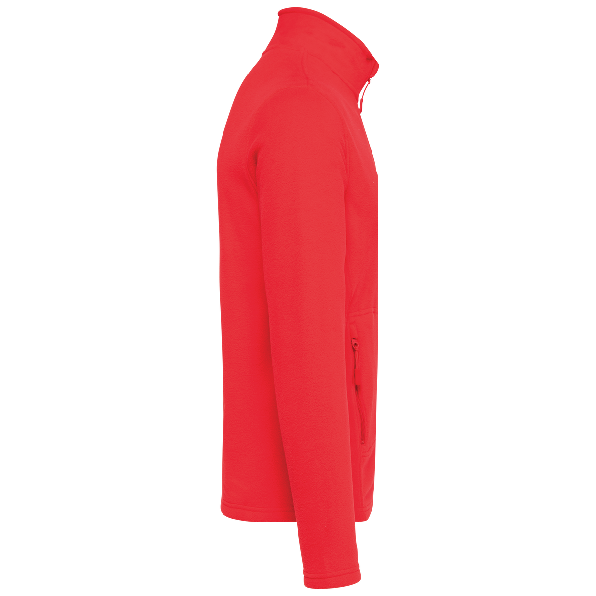 K9121 - Chaqueta micropolar ecorresponsable - Unisex - Red - lateral