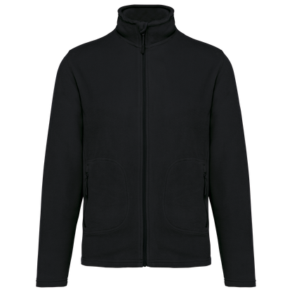 K9121 - Chaqueta micropolar ecorresponsable - Unisex - Black - frontal