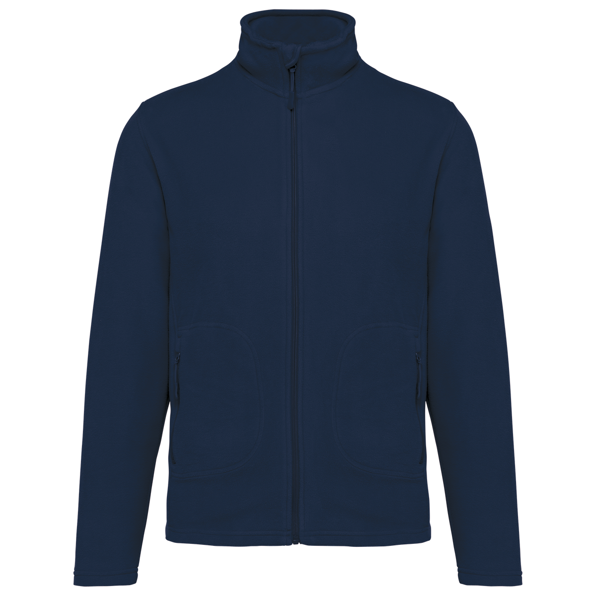 K9121 - Chaqueta micropolar ecorresponsable - Unisex - Navy - frontal