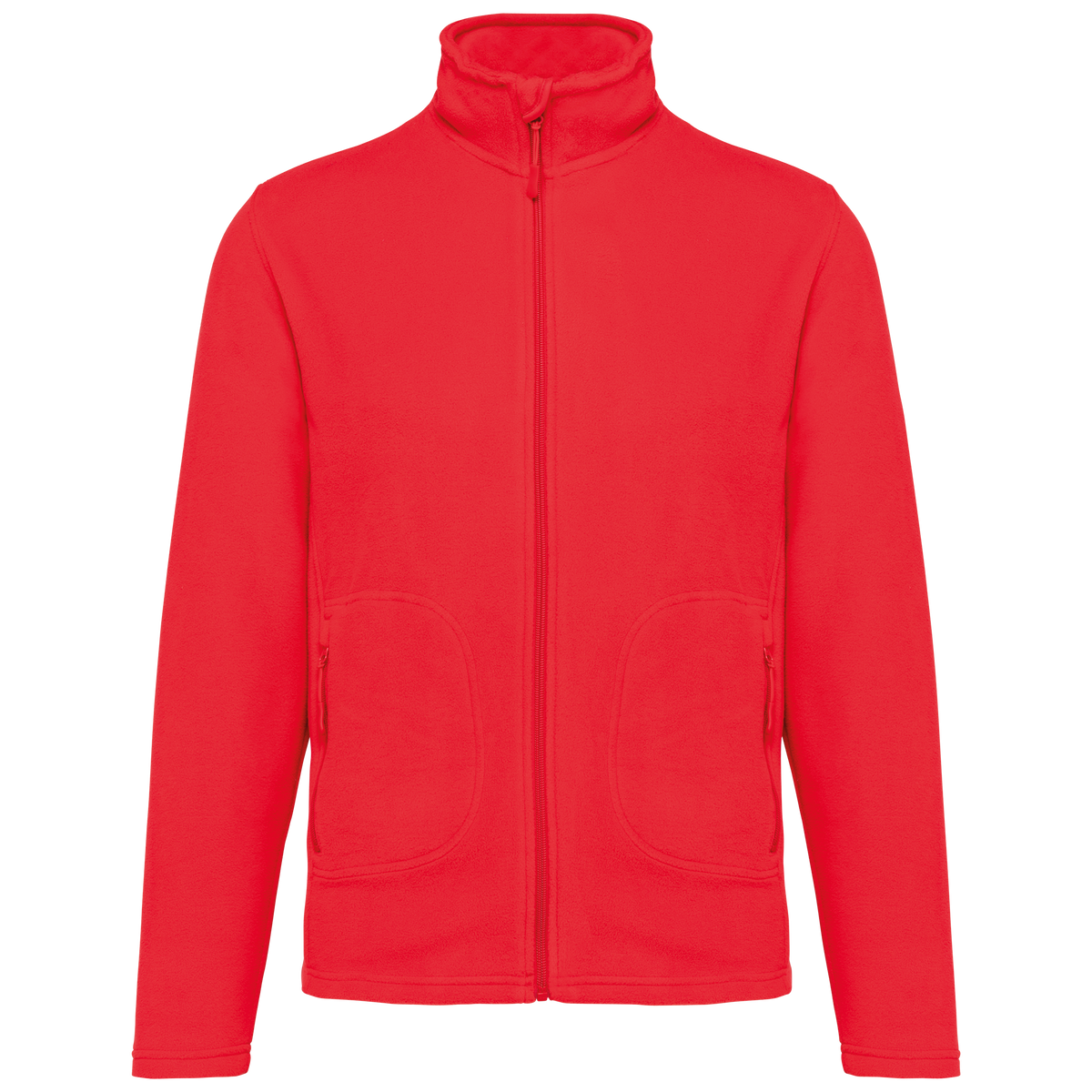 K9121 - Chaqueta micropolar ecorresponsable - Unisex - Red - frontal