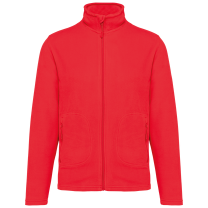 K9121 - Chaqueta micropolar ecorresponsable - Unisex - Red - frontal