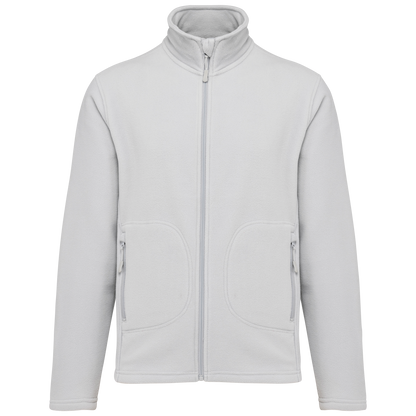 K9121 - Chaqueta micropolar ecorresponsable - Unisex - Snow Grey - frontal