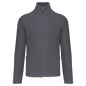 K917 - Chaqueta micropolar con cremallera y mangas raglán hombre - Convoy Grey - frontal