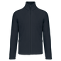 K917 - Chaqueta micropolar con cremallera y mangas raglán hombre - Navy - frontal