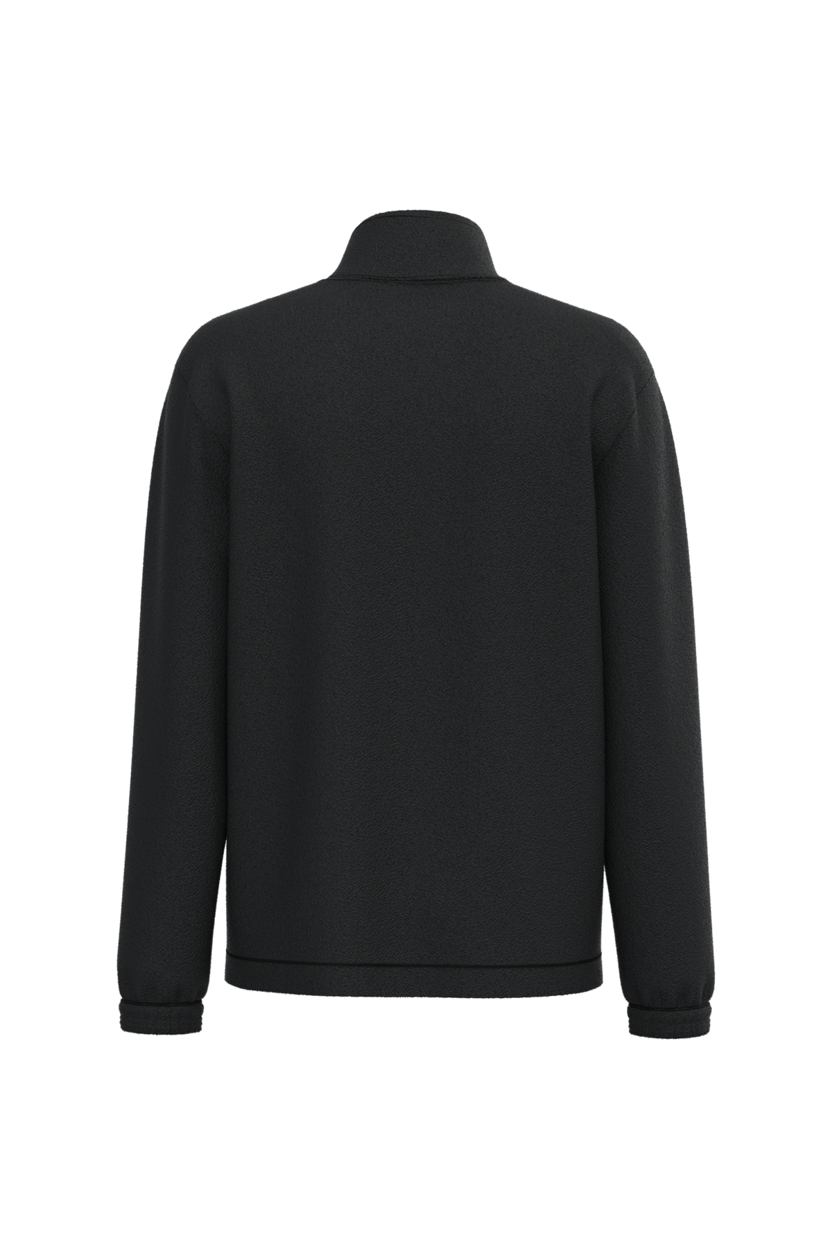 K940 - Chaqueta polar ajustable con puños elásticos - Black - trasera