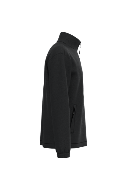 K940 - Chaqueta polar ajustable con puños elásticos - Black - lateral