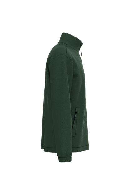 K940 - Chaqueta polar ajustable con puños elásticos - Forest Green - lateral