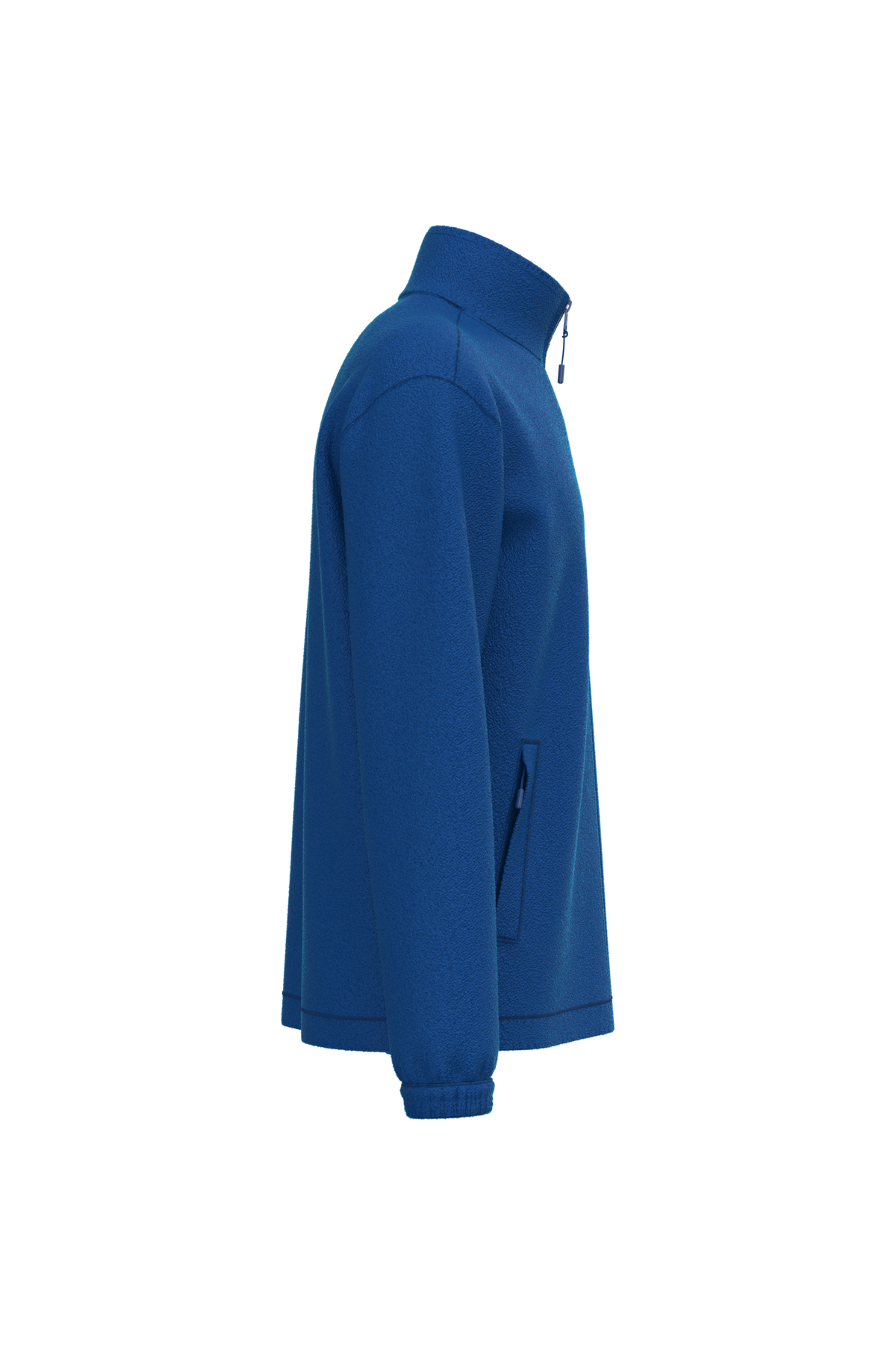 K940 - Chaqueta polar ajustable con puños elásticos - Royal Blue - lateral