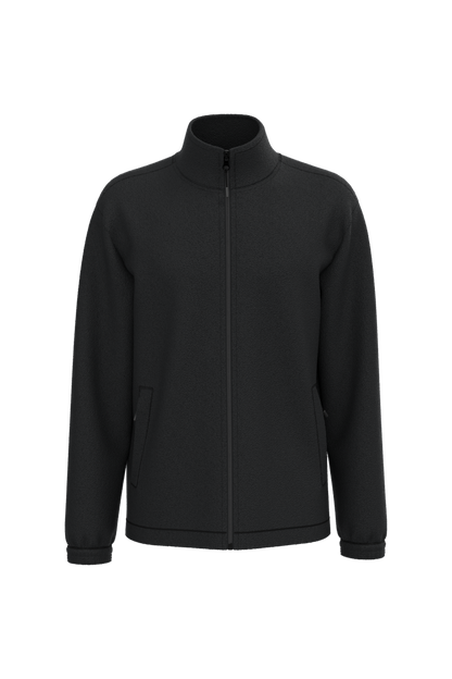 K940 - Chaqueta polar ajustable con puños elásticos - Black - frontal