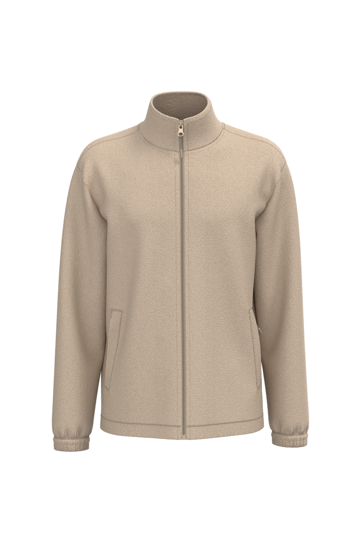 K940 - Chaqueta polar ajustable con puños elásticos - Light Sand - frontal