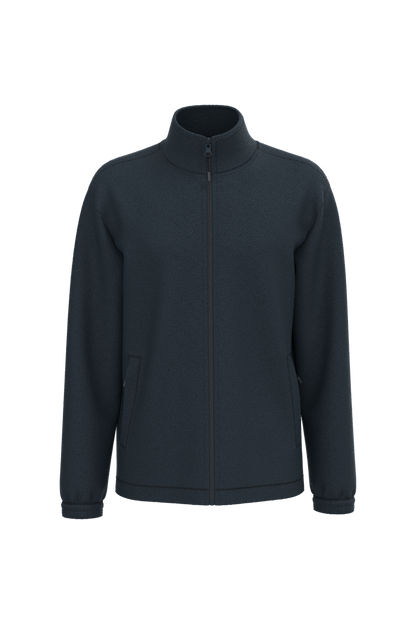 K940 - Chaqueta polar ajustable con puños elásticos - Navy - frontal