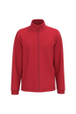 K940 - Chaqueta polar ajustable con puños elásticos - Red - frontal