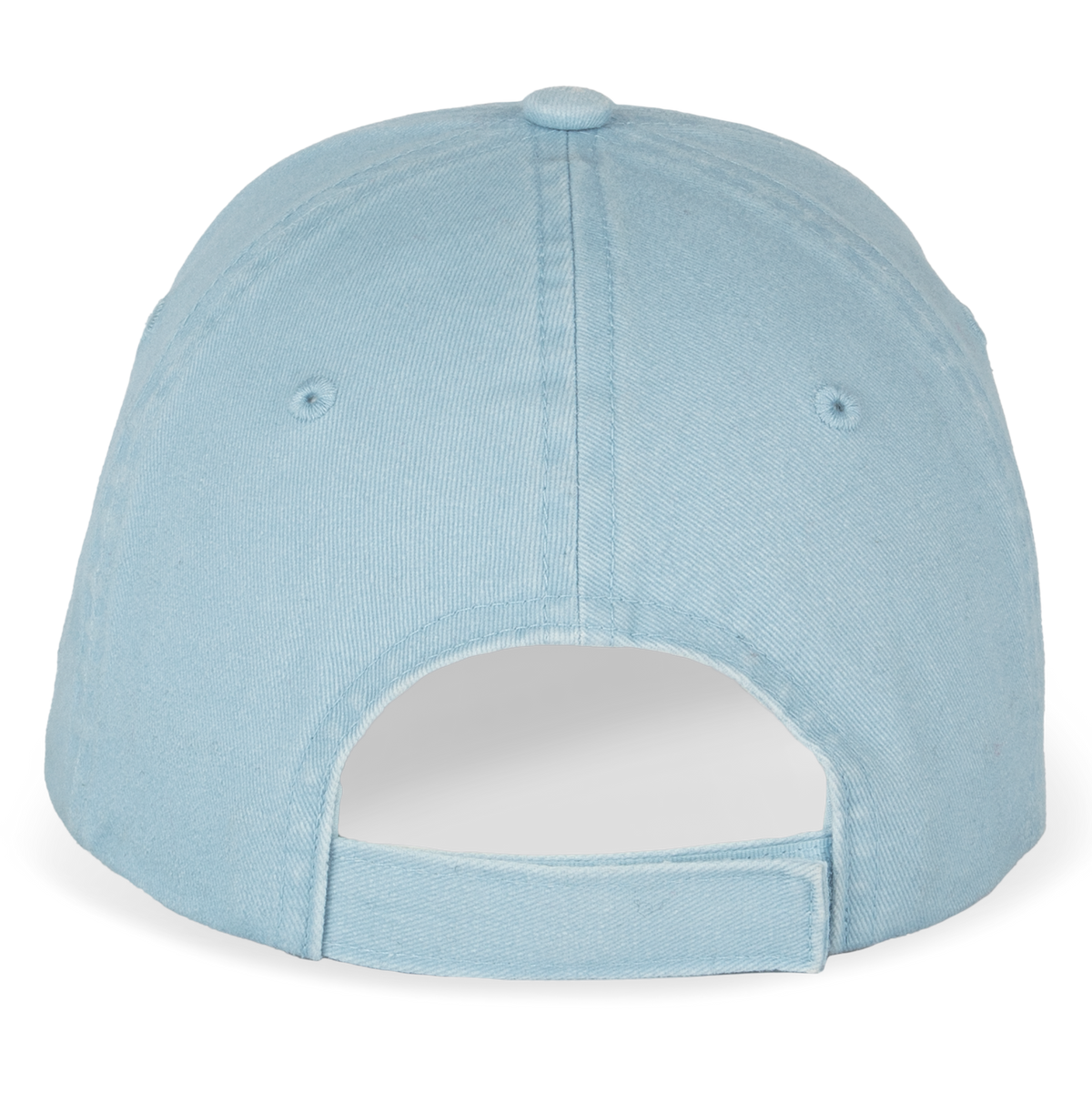 NS040 - Gorra ecorresponsable efecto lavado unisex - Washed Aquamarine - trasera