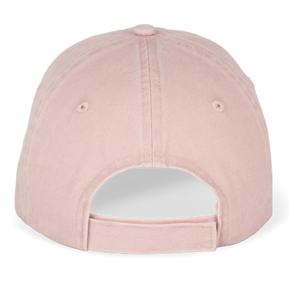 NS040 - Gorra ecorresponsable efecto lavado unisex - Washed Petal Rose - trasera