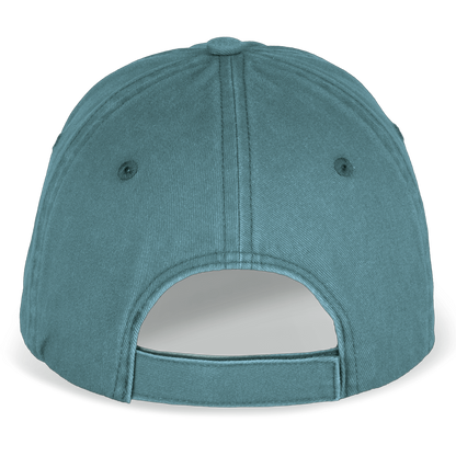 NS040 - Gorra ecorresponsable efecto lavado unisex - Washed Amazon Green - lateral