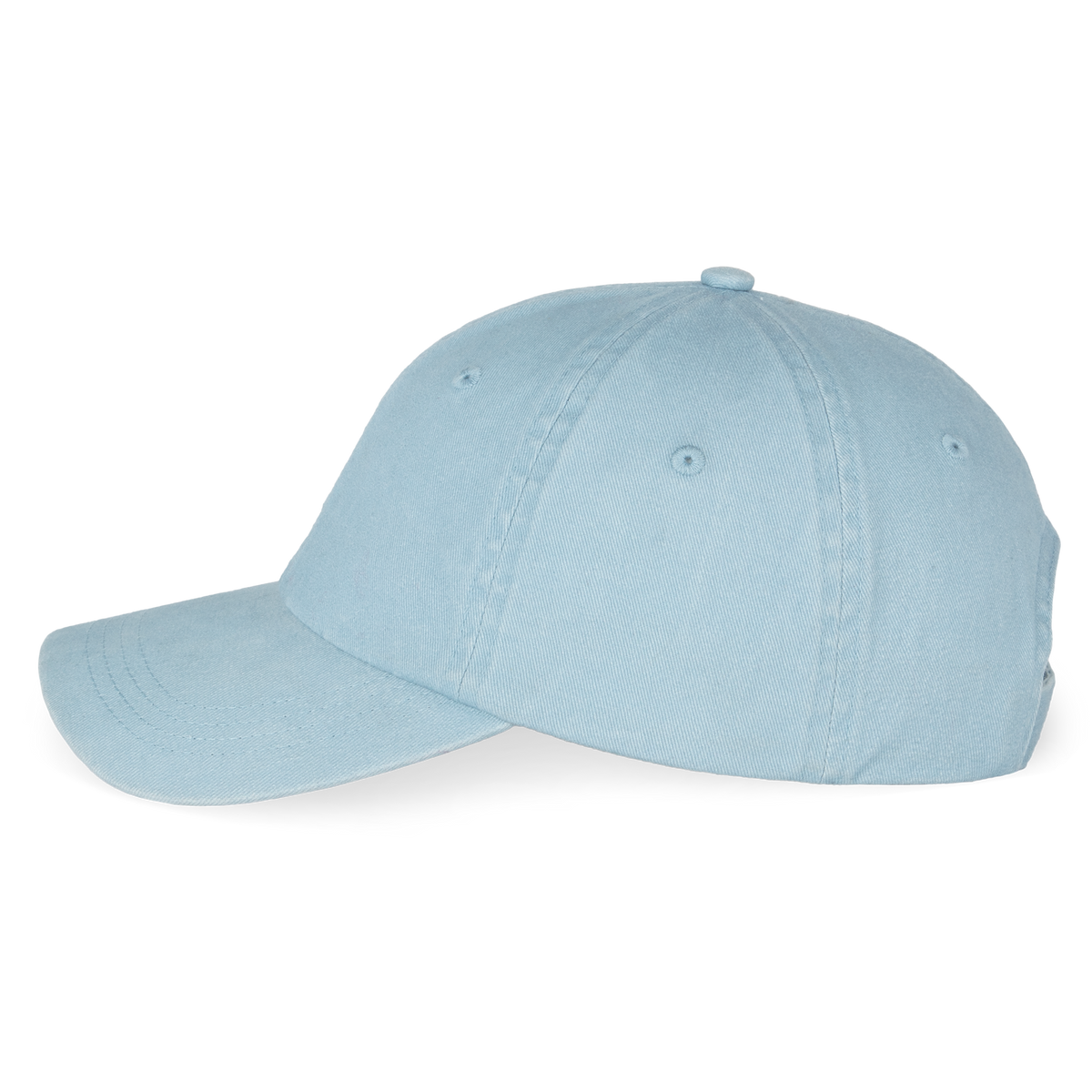 NS040 - Gorra ecorresponsable efecto lavado unisex - Washed Aquamarine - lateral