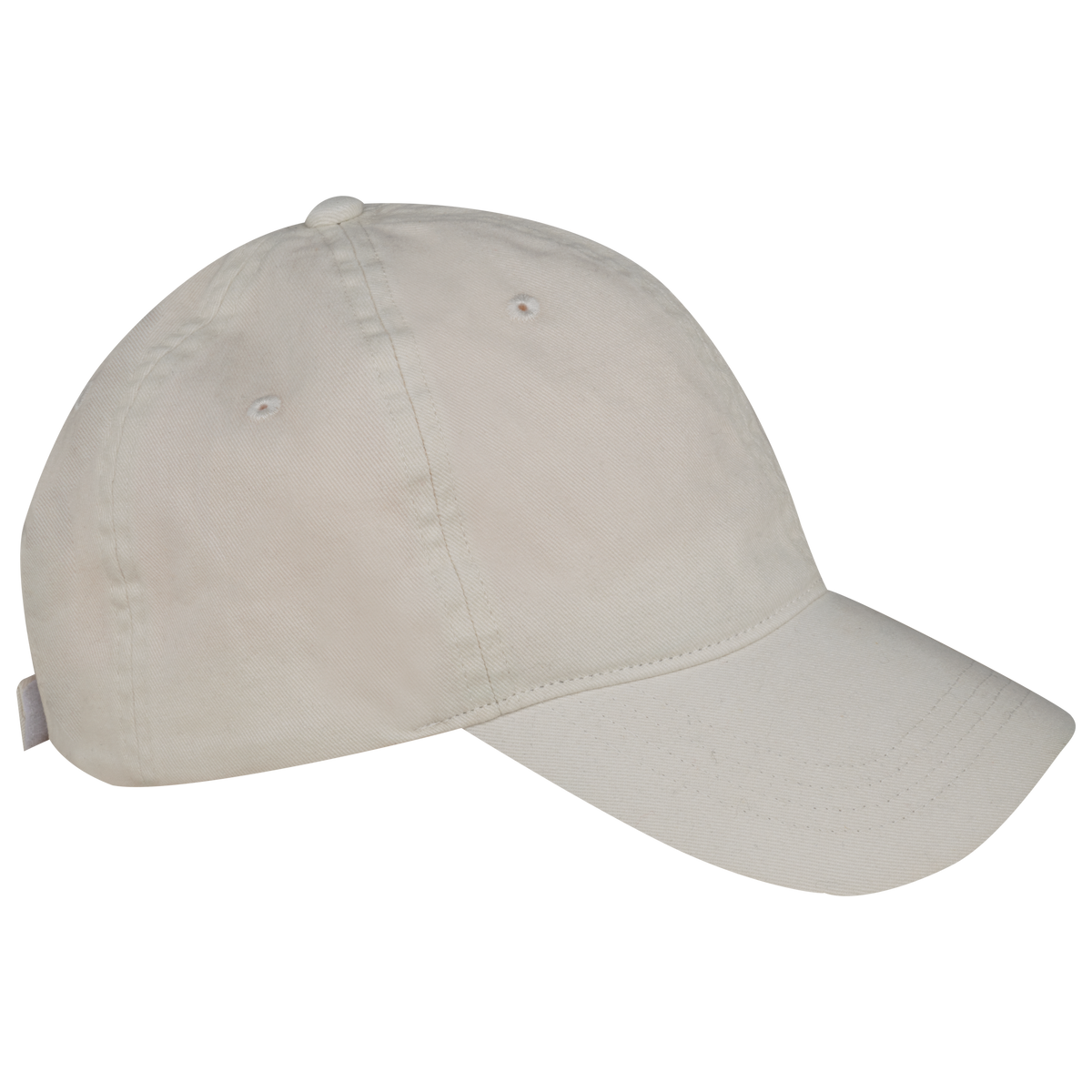 NS040 - Gorra ecorresponsable efecto lavado unisex - Washed Ivory - lateral
