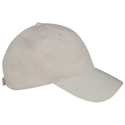 NS040 - Gorra ecorresponsable efecto lavado unisex - Washed Ivory - lateral
