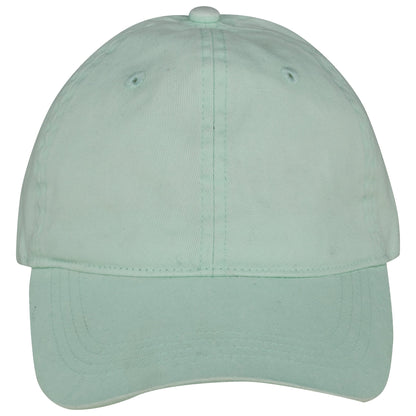 NS040 - Gorra ecorresponsable efecto lavado unisex - Washed Brook Green - frontal