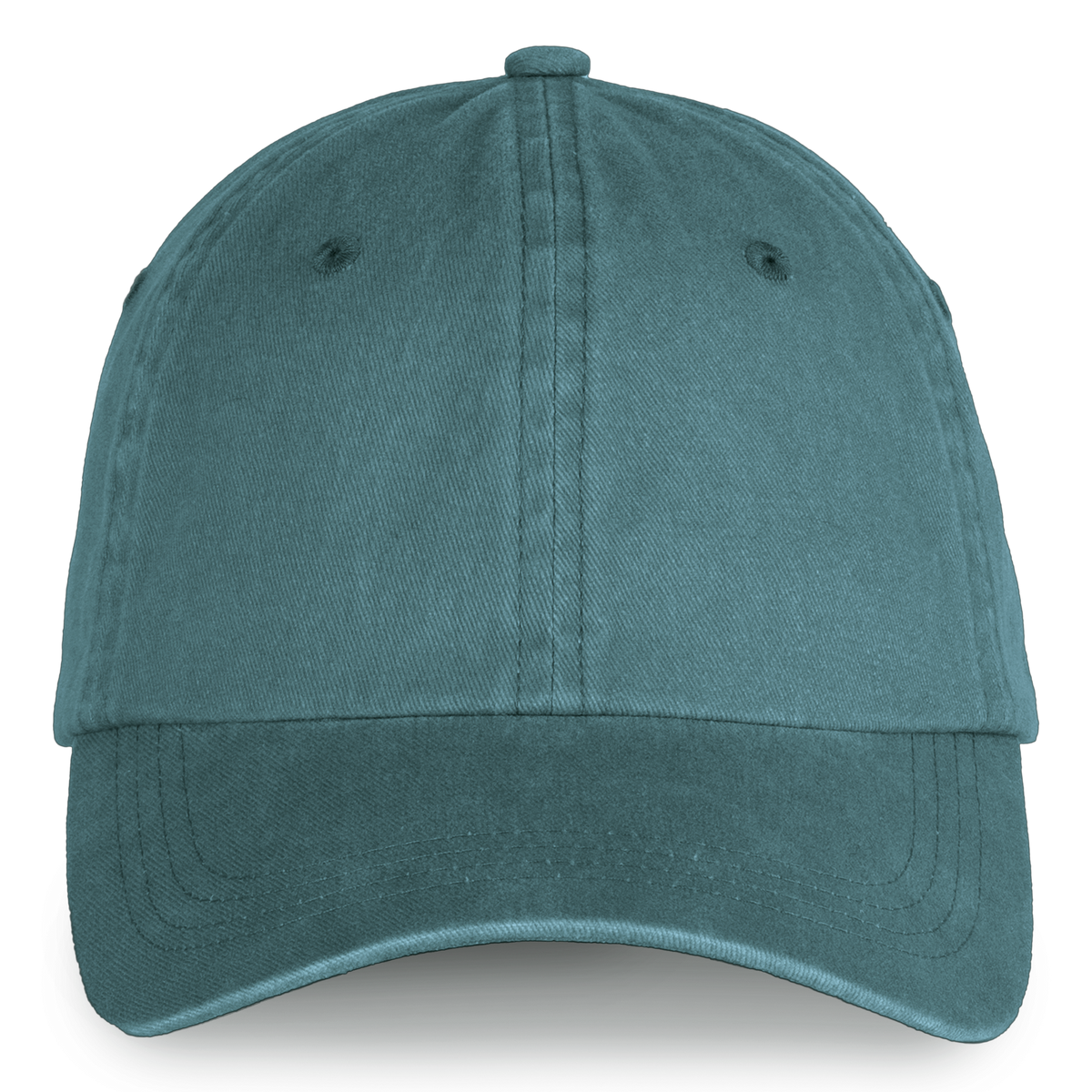 NS040 - Gorra ecorresponsable efecto lavado unisex - Washed Amazon Green - frontal