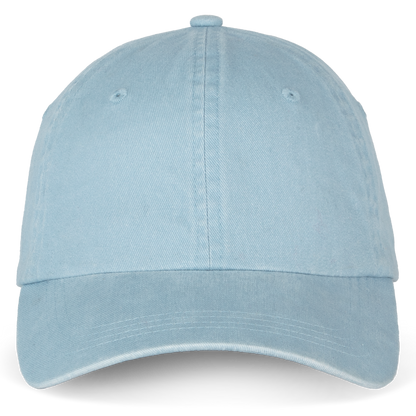 NS040 - Gorra ecorresponsable efecto lavado unisex - Washed Aquamarine - frontal