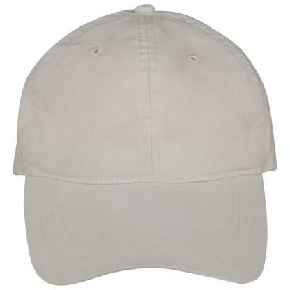 NS040 - Gorra ecorresponsable efecto lavado unisex - Washed Ivory - frontal